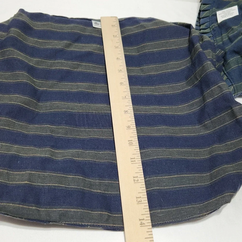 Longaberger Collector's Club Members Stripe Liners Lot of 2 ‎ SEE PHOTOS